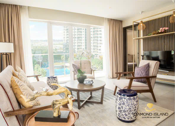 Cho Thuê Duplex 3PN Diamond Island DI1152 - Hình 1