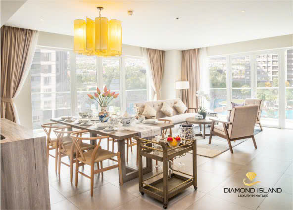 Cho Thuê Duplex 3PN Diamond Island DI1152 - ảnh nhỏ 2