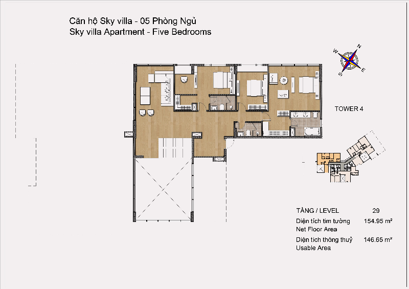 Bán Penthouse Diamond Island DI1442 - ảnh nhỏ 8
