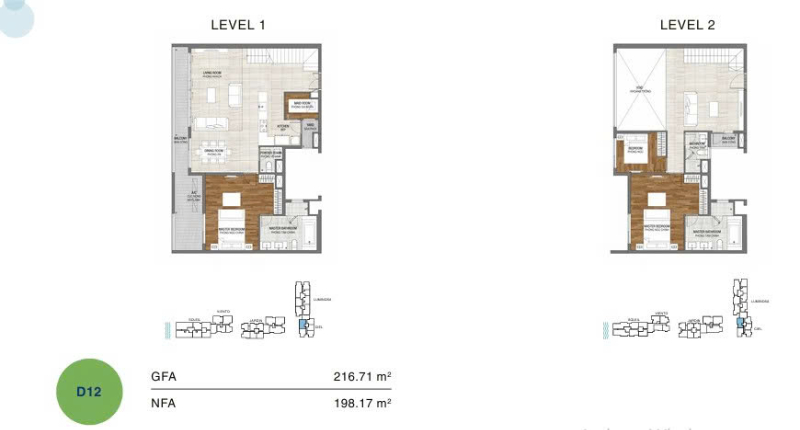 Bán Duplex 3PN One Verandah OV856 - ảnh nhỏ 17