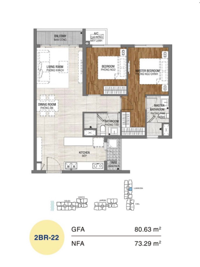 Bán Căn Hộ 2PN One Verandah OV905 - ảnh nhỏ 5