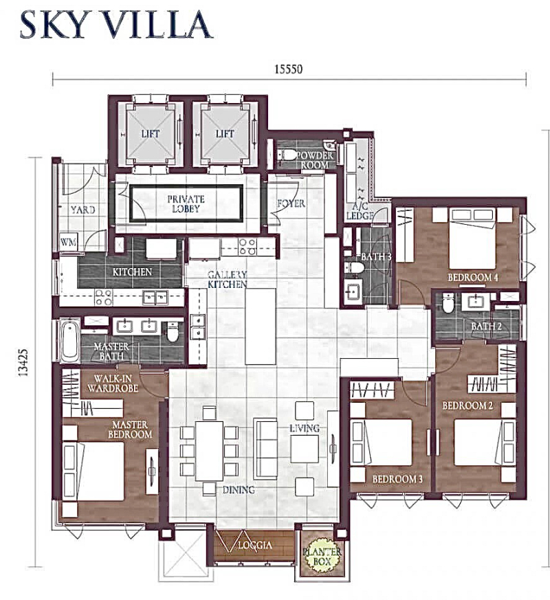 Bán Căn Hộ 4PN Feliz En Vista FEV1508 - ảnh nhỏ 4