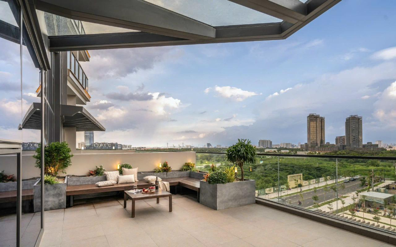Cho Thuê Terrace 1PN The Metropole - Opera TMO92 - ảnh nhỏ 4