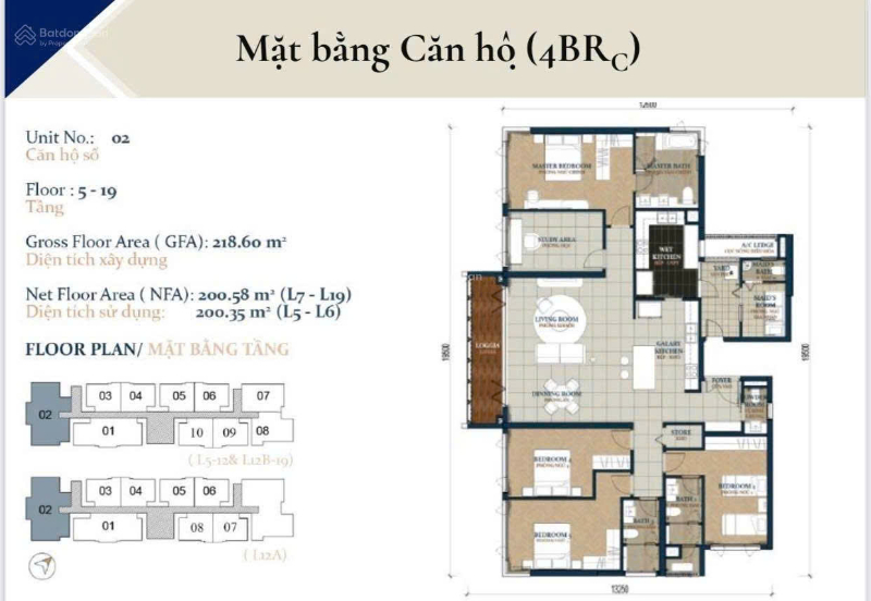 Cho Thuê Căn Hộ 4PN Feliz En Vista FEV2529 - ảnh nhỏ 25