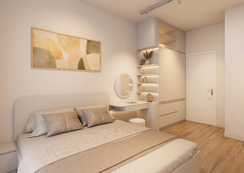 Cho Thuê Căn Hộ 2PN VICTORIA VILLAGE VTV455 - ảnh nhỏ 3
